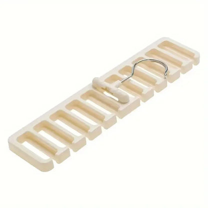 Rotating Tie & Scarf Hanger – Multifunctional Closet Organizer Rack (1PCS)