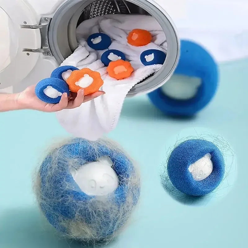 Reusable Pet Hair Remover Ball – Laundry Washing Machine Filter