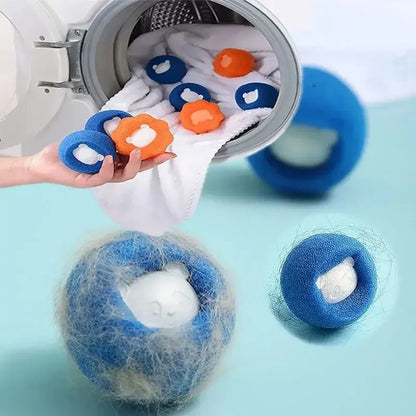 Reusable Pet Hair Remover Ball – Laundry Washing Machine Filter