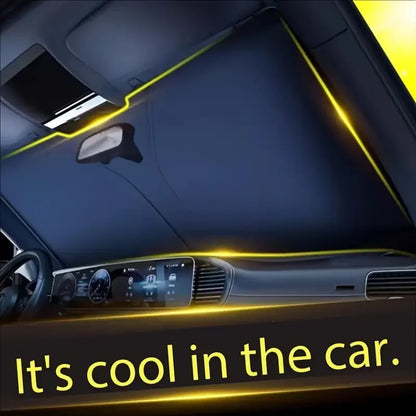 Folding Car Window Sunshade UV Protector Windshield Visor