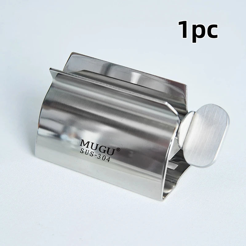 Stainless Steel Toothpaste Squeezer – No Waste, Easy Dispenser