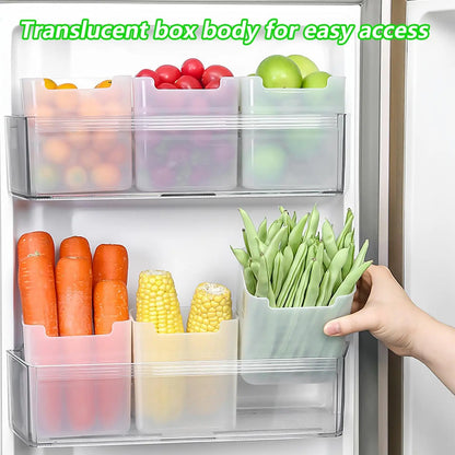 Refrigerator Storage Box – Fresh-Keeping Organizer for Fruits & Vegetables