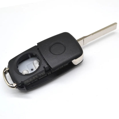 Car Key Blank Housing 5K0837202AD for VW, Seat, Skoda – Flip Remote Key Shell Case