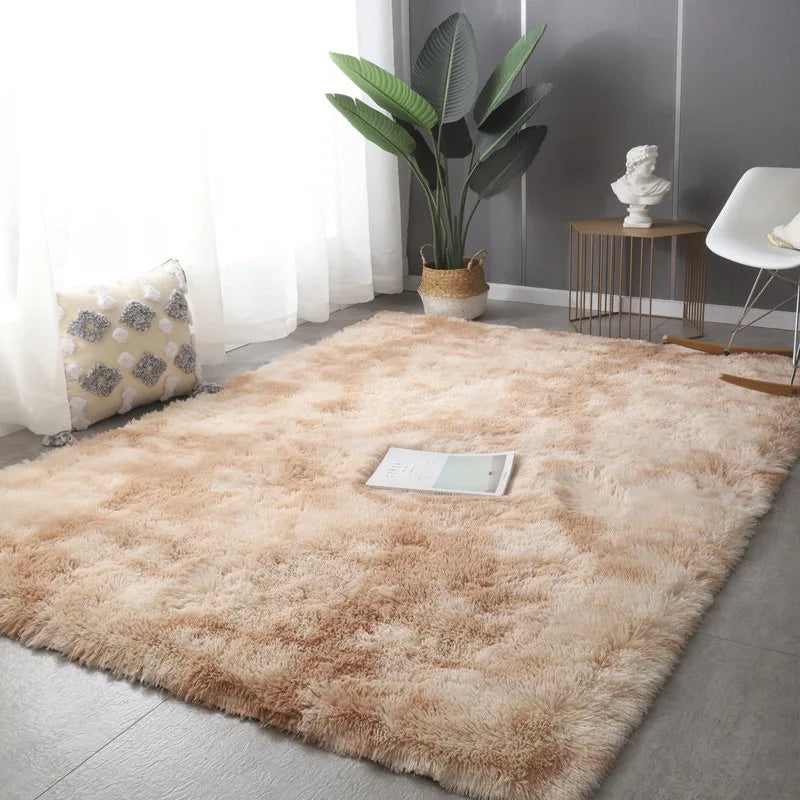 Soft Plush Rug – Fluffy Modern Carpet for Living Room, Kids' Room & Gifts