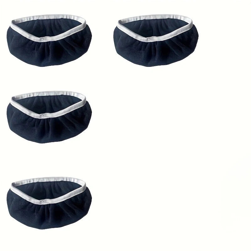 4pcs Reusable Washable Replacement Mop Pads – Durable Flat Floor Mop Cloths