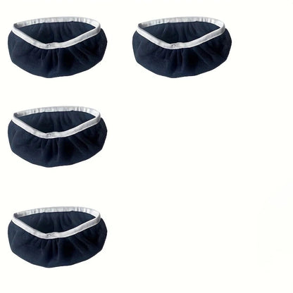 4pcs Reusable Washable Replacement Mop Pads – Durable Flat Floor Mop Cloths