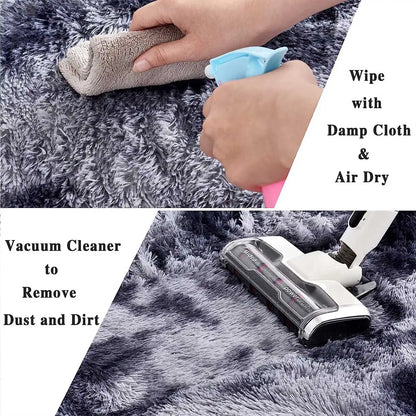 Soft Plush Rug – Fluffy Modern Carpet for Living Room, Kids' Room & Gifts