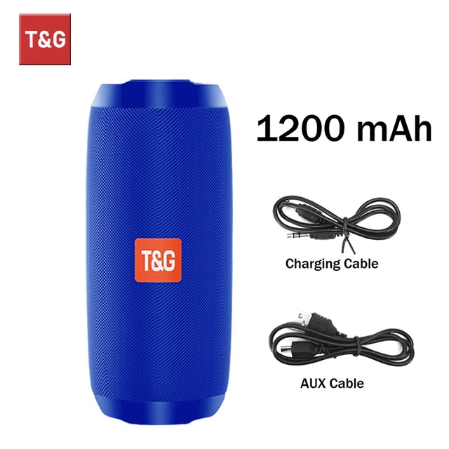 TG117 Bluetooth Speaker Portable Waterproof Stereo