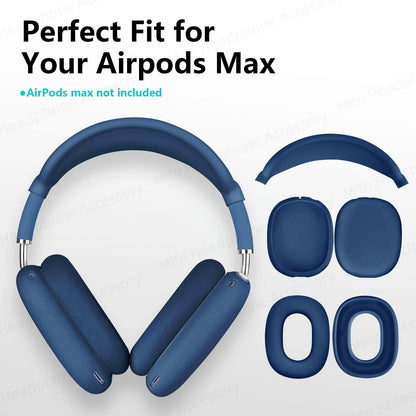 Silicone Protective Case for AirPods Max 2024 – Ear Cover & Earmuff Guard