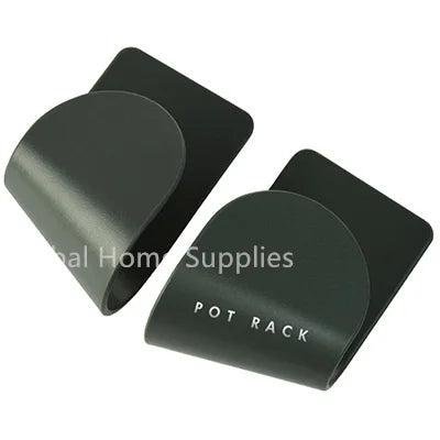 Self-Adhesive Pot Lid Holder – Wall-Mounted Kitchen Organizer (1/2/12 Pcs)