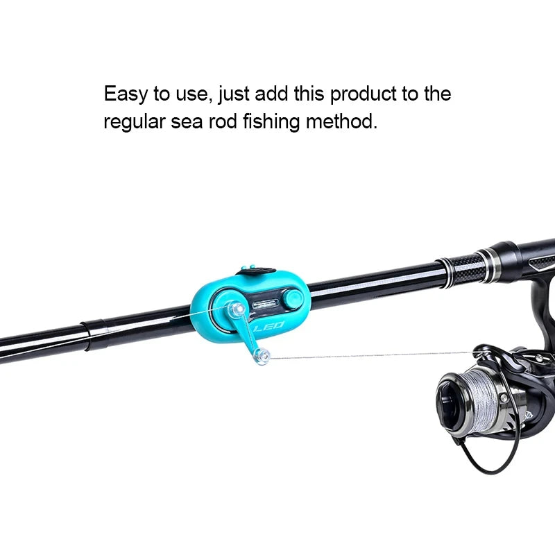Electronic Fishing Rod Alarm with Sound & Light Clip