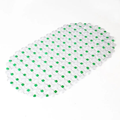 PVC Anti-Skid Bath Mat – Soft Non-Slip Shower Massage Mat with Suction Cups