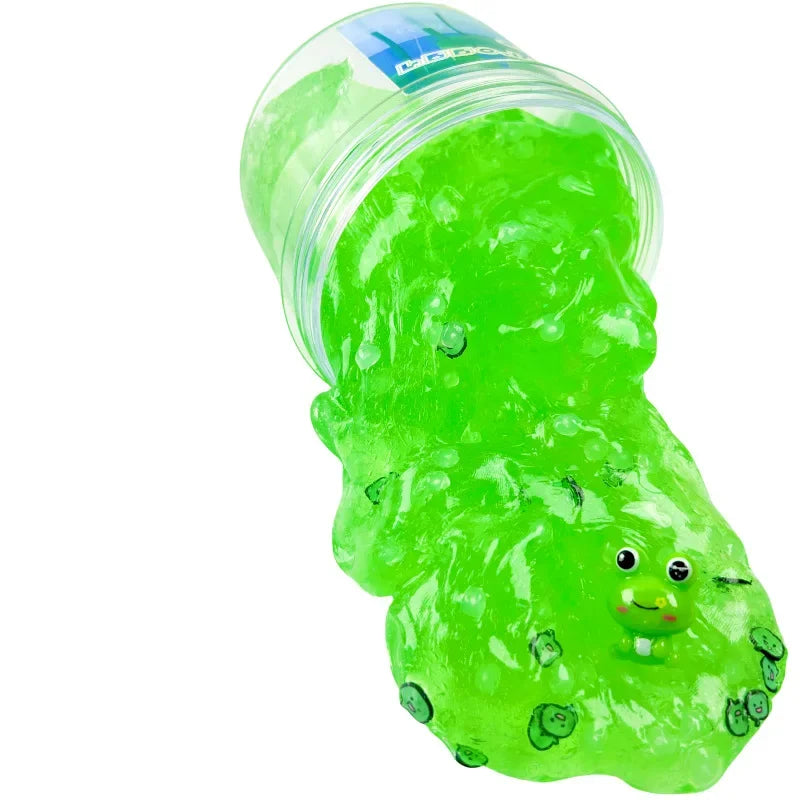 Slime Charm Kit for Kids - Rice Grain & Foam Puzzle