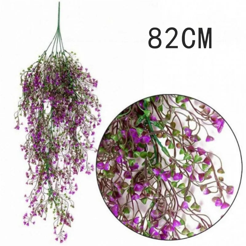 Artificial Ivy Vines – Hanging Rattan Leaves for Home & Garden Decor