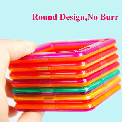 Big Magnetic Building Blocks Set – Educational Toy for Kids