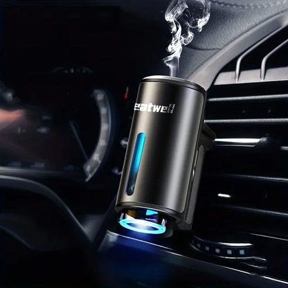 Smart Car Air Freshener Diffuser – 3 Modes with Essential Oils
