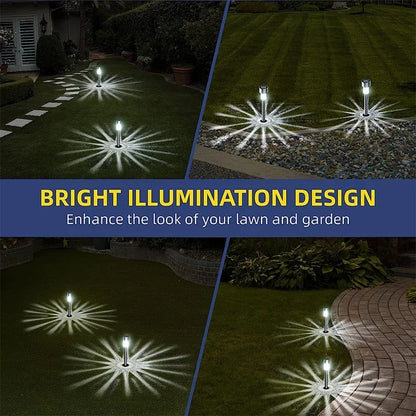 10-Pack Solar Garden Lights – Waterproof Outdoor Pathway Lamps