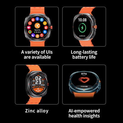 KESHUYOU 2025 Smart Watch – 1.52" AMOLED, Bluetooth Call, Health Monitor