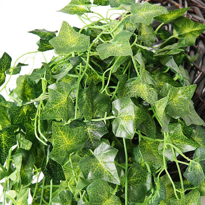 Artificial Ivy Vines – Hanging Rattan Leaves for Home & Garden Decor
