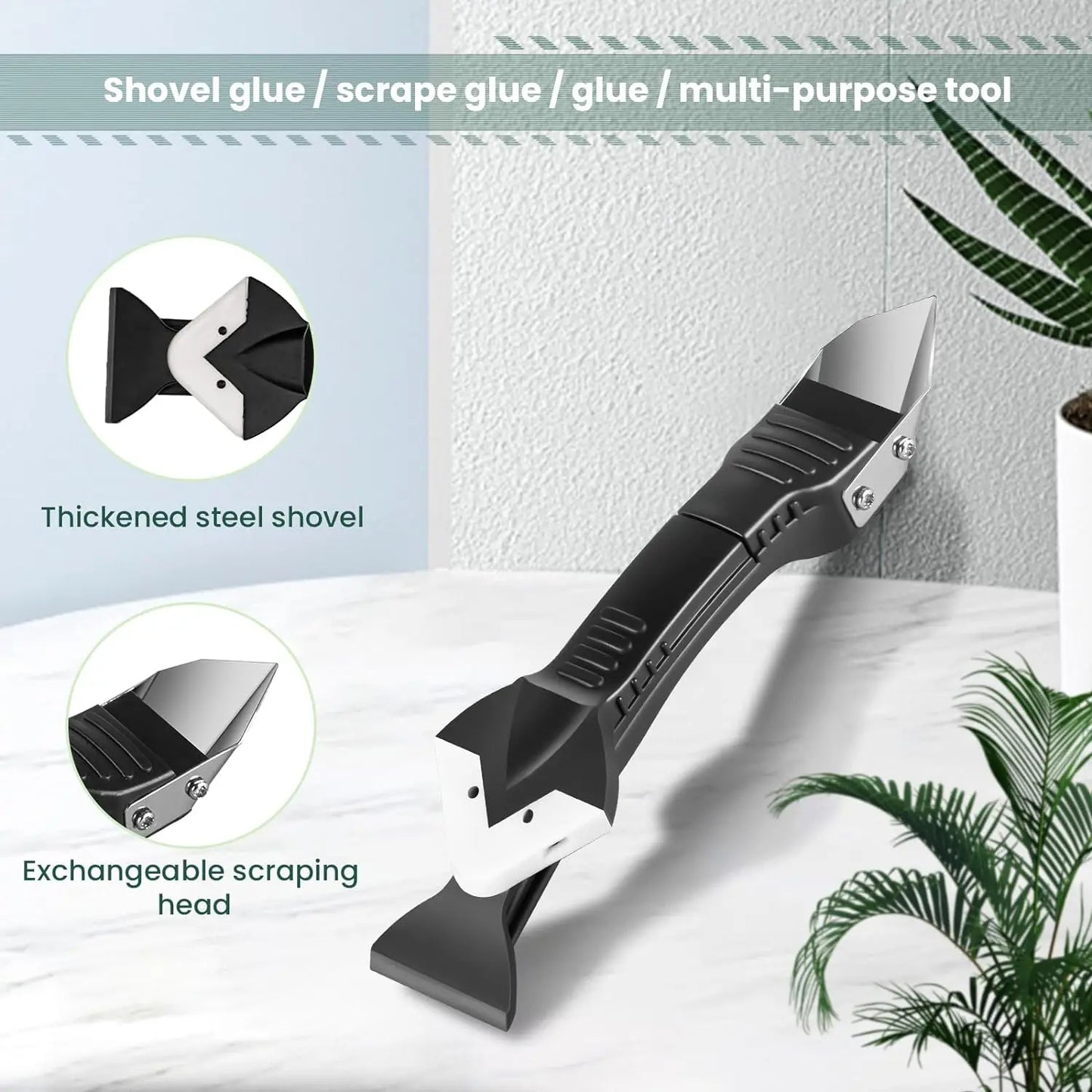 3-in-1 Silicone Remover & Sealant Scraper Kit