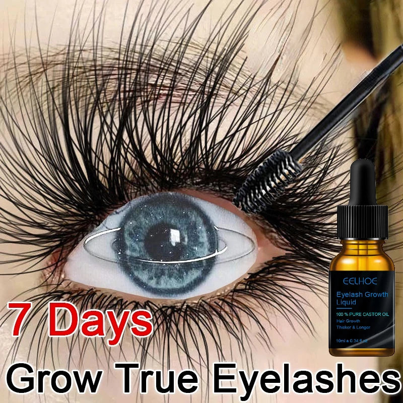 Fast Eyelash & Eyebrow Growth Serum – Natural, Thick, Dark & Beautiful Lashes