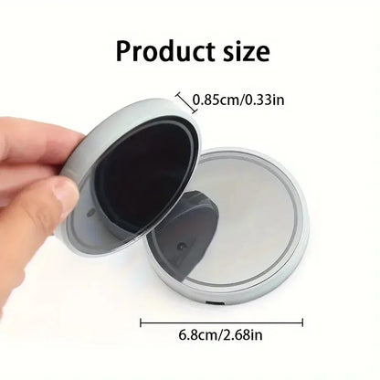 LED Car Cup Holder Coasters – 7-Color Light Sensor Interior Mats
