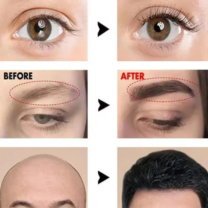 Fast Eyebrow & Eyelash Growth Serum – Thicker, Fuller, Anti-Hair Loss