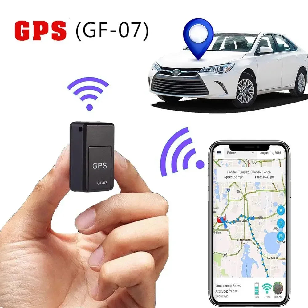 GF-07 Mini GPS Tracker – Real-Time Car, Pet, and Elderly Locator