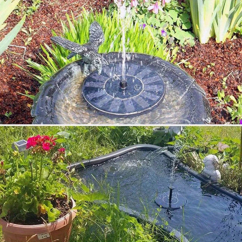 Solar Fountain Pump – Outdoor Garden & Pool Water Feature