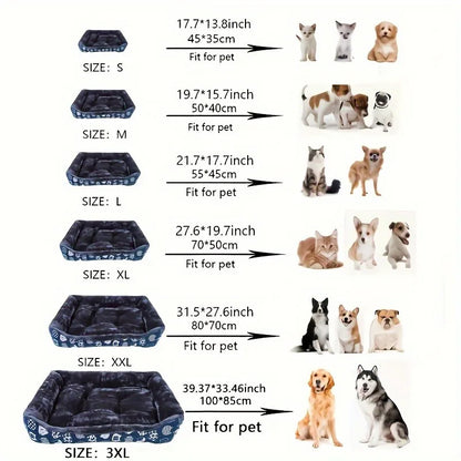 Pet Dog Bed Sofa Mats for All Sizes