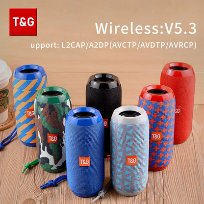 TG117 Bluetooth Speaker Portable Waterproof Stereo