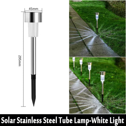 10-Pack Solar Garden Lights – Waterproof Outdoor Pathway Lamps