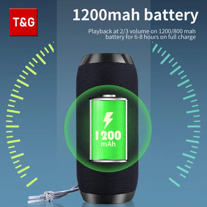 TG117 Bluetooth Speaker Portable Waterproof Stereo