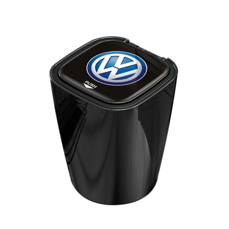 Car Ashtray with LED Light – Smokeless Cup Holder for VW Models