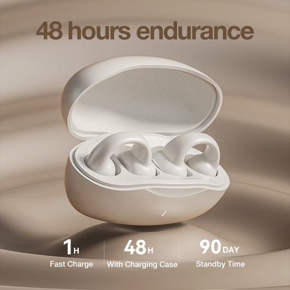 Bluetooth 5.3 Open-Ear Wireless Earbuds with Charging Case