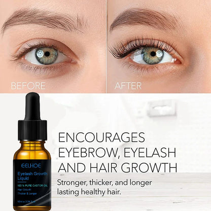 Fast Eyelash & Eyebrow Growth Serum – Natural, Thick, Dark & Beautiful Lashes