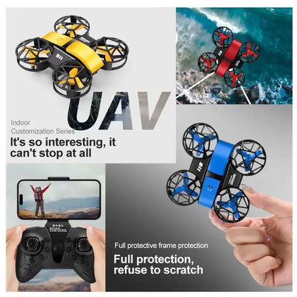 Lenovo 811 Mini 4K Drone - HD Wide Angle FPV RC