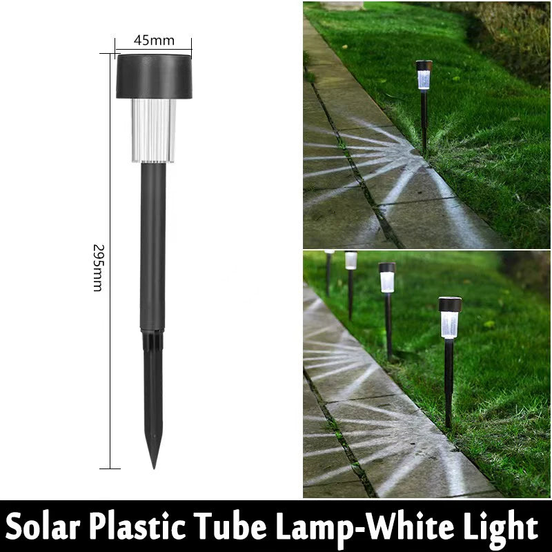 10-Pack Solar Garden Lights – Waterproof Outdoor Pathway Lamps