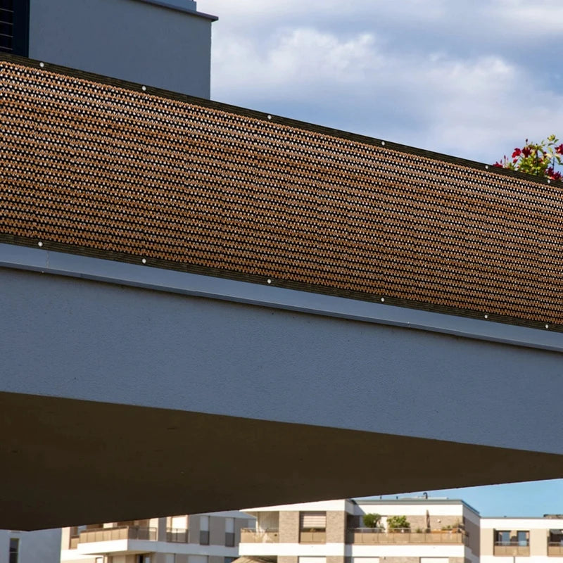 90% Shading Balcony Privacy Screen Outdoor Sun Shade Net