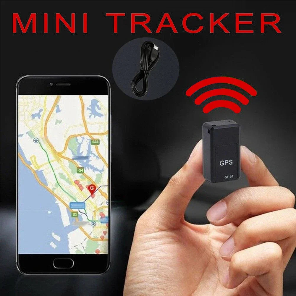 GF-07 Mini GPS Tracker – Real-Time Car, Pet, and Elderly Locator