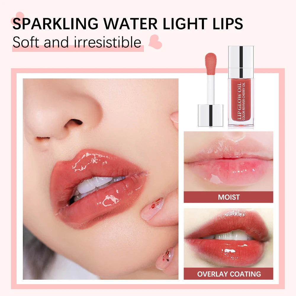 Moisturizing Lip Oil Gloss & Plumping Balm