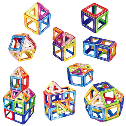 Big Magnetic Building Blocks Set – Educational Toy for Kids