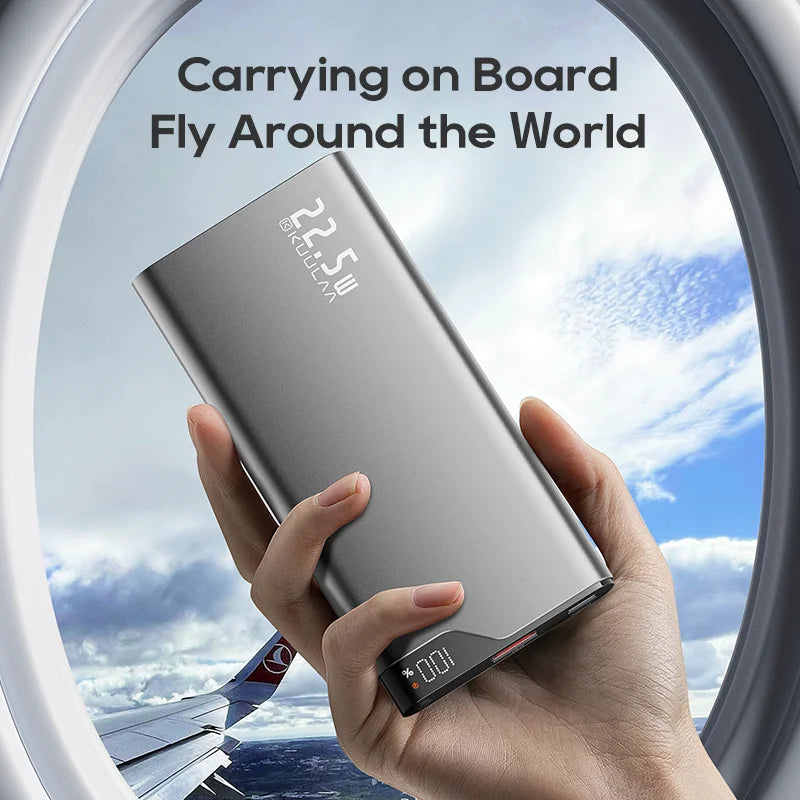 KUULAA 10000mAh 22.5W Fast Charging Power Bank