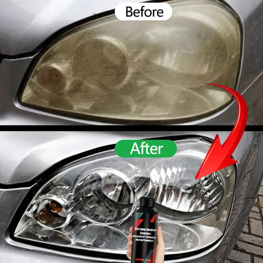 Car Headlight Polishing Scratch Remover & Renewal Kit