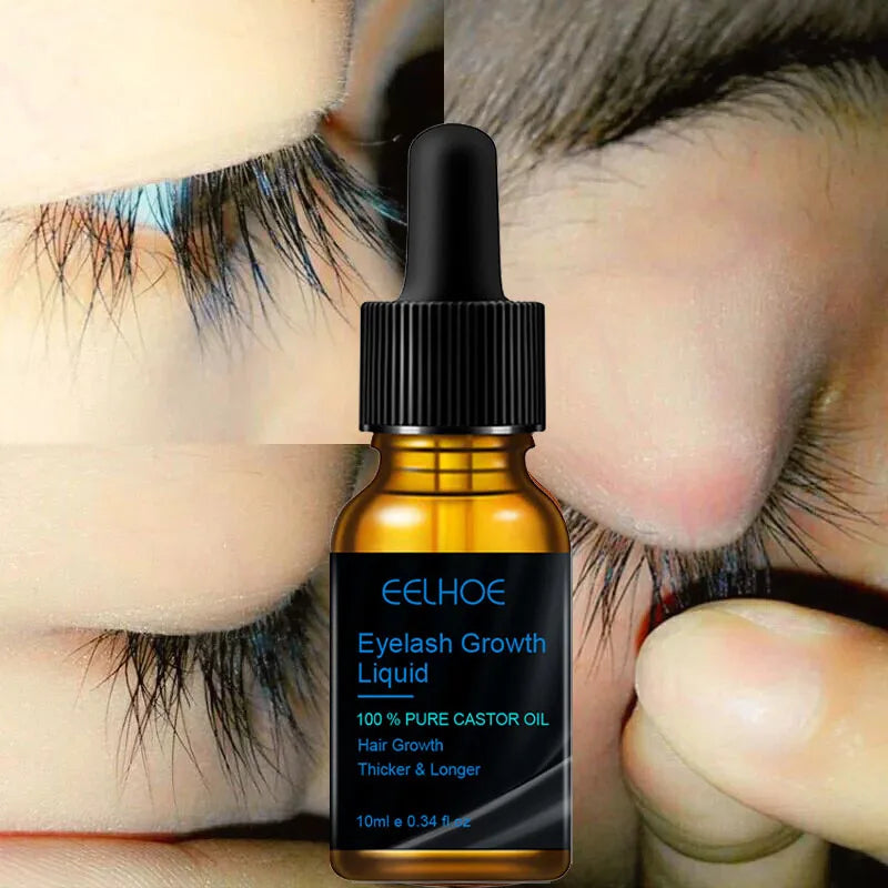 Fast Eyelash & Eyebrow Growth Serum – Natural, Thick, Dark & Beautiful Lashes