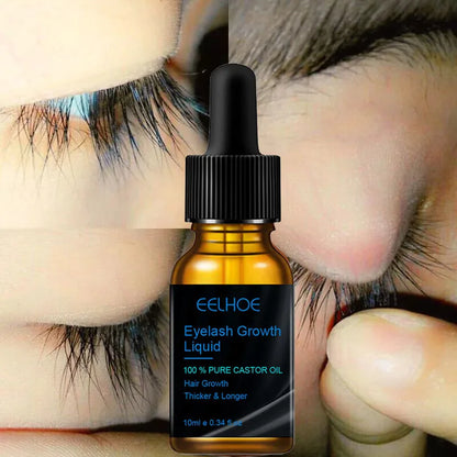 Fast Eyelash & Eyebrow Growth Serum – Natural, Thick, Dark & Beautiful Lashes