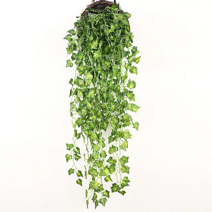 Artificial Ivy Vines – Hanging Rattan Leaves for Home & Garden Decor
