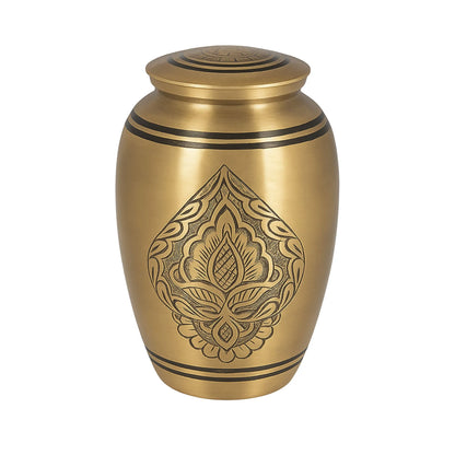 Royal Handcrafted Gold Urn